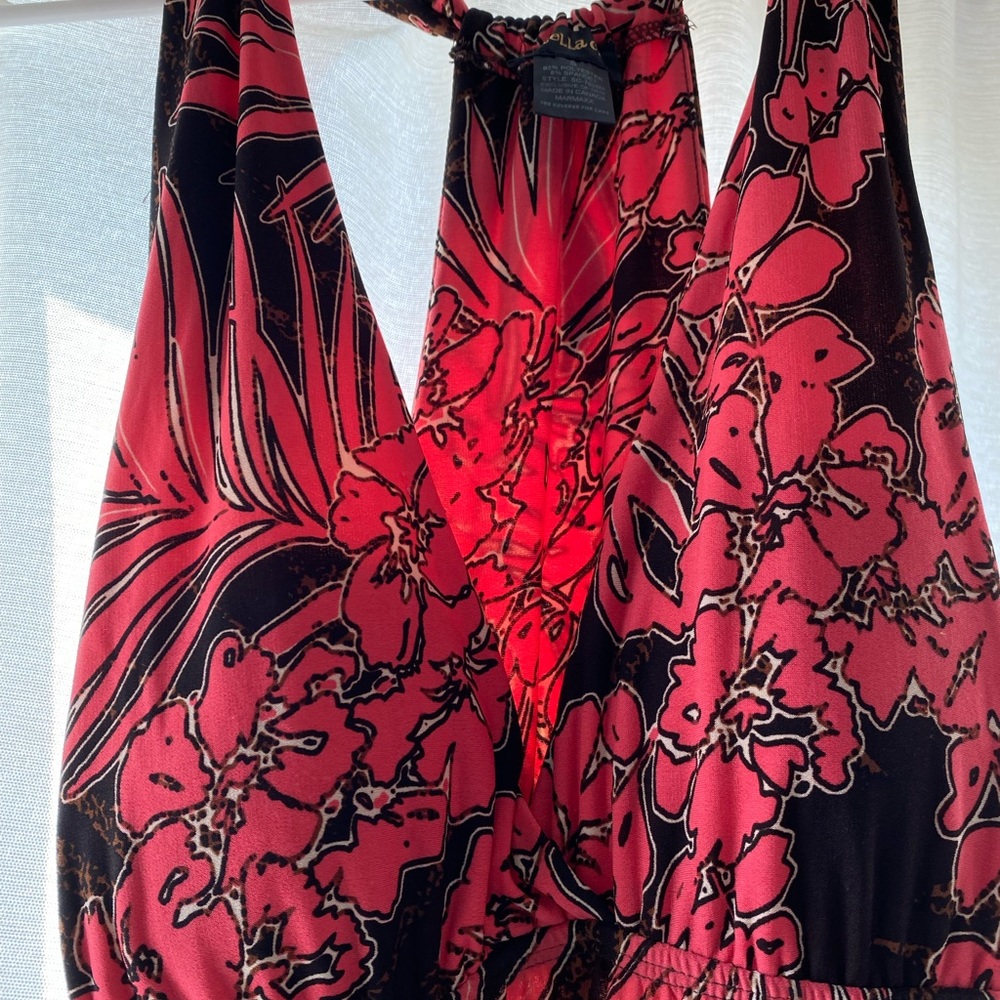 floral maxi dress